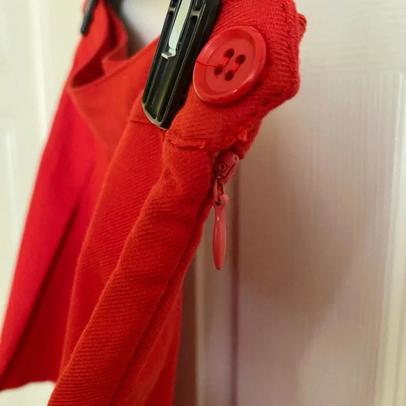 Rue21 red pleated skirt medium NWT - Picture 3 of 4